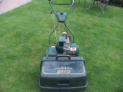 Atco Ensign B17 Petrol Self Propelled Quality Made In England Mower 17inch | Lawnmowers Shop